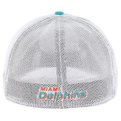 Men's '47 Aqua Miami Dolphins Disclose Trophy Stretch Fit Hat