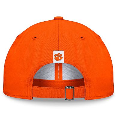 Men's Top of the World White/Orange Clemson Tigers Heritage Weston Adjustable Hat