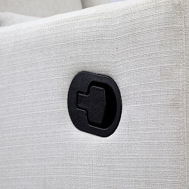 Pronto Swivel Glider Recliner With Pillow