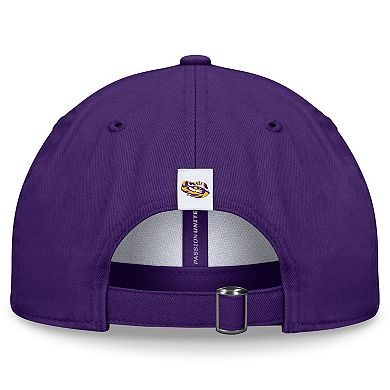 Men's Top of the World White/Purple LSU Tigers Heritage Weston Adjustable Hat