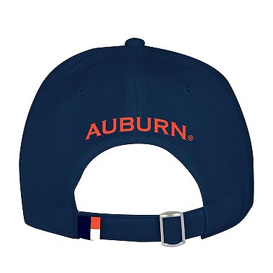 Men's Under Armour Navy Auburn Tigers Sideline Blitzing Accent Adjustable Hat