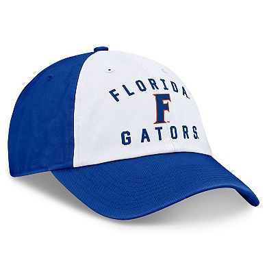 Men's Top of the World White/Royal Florida Gators Heritage Weston Adjustable Hat