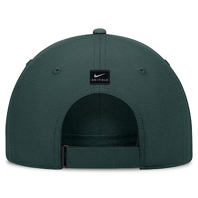 Men's Nike Green Michigan State Spartans 2024/25 On-Field Club Performance Adjustable Hat