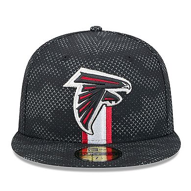 Men's New Era Black Atlanta Falcons 2024 Sideline 59FIFTY Fitted Hat
