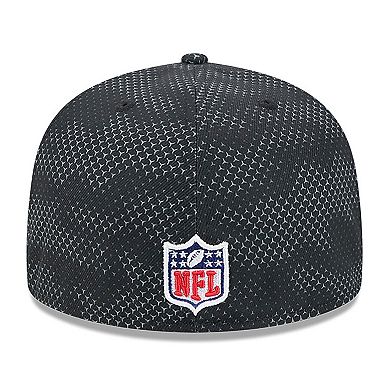 Men's New Era Black Atlanta Falcons 2024 Sideline 59FIFTY Fitted Hat
