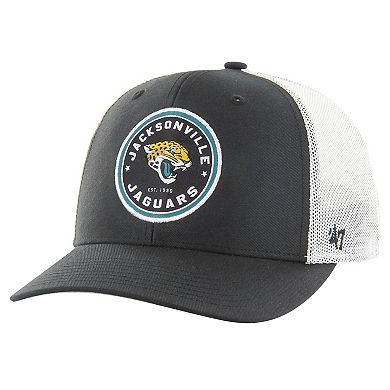 Men's '47 Black Jacksonville Jaguars Disclose Trophy Stretch Fit Hat