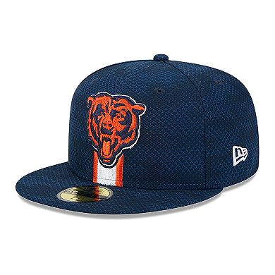 Men's New Era Navy Chicago Bears 2024 Sideline 59FIFTY Fitted Hat