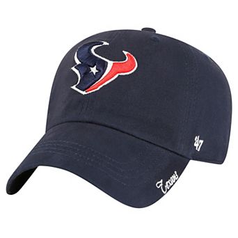 Women's '47 Navy Houston Texans Miata Clean Up Adjustable Hat