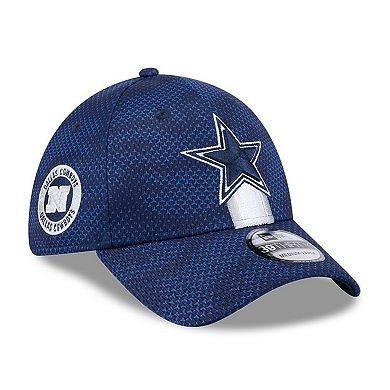 Men's New Era Navy Dallas Cowboys 2024 Sideline 39THIRTY Flex Hat