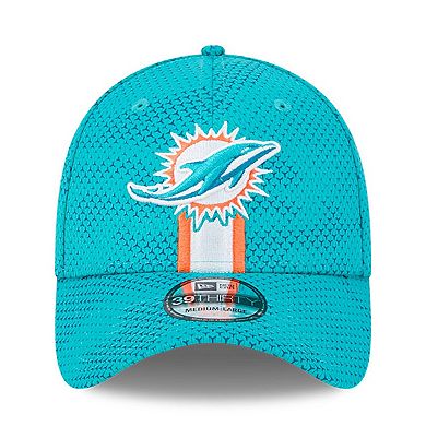 Men's New Era Aqua Miami Dolphins 2024 Sideline 39THIRTY Flex Hat