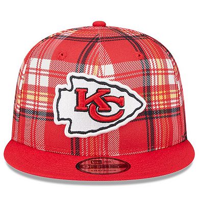 Men's New Era Red Kansas City Chiefs 2024 Sideline Statement 9FIFTY Snapback Hat