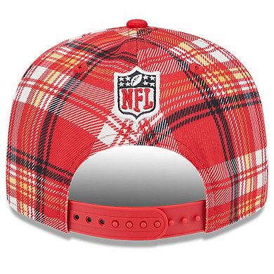 Men's New Era Red Kansas City Chiefs 2024 Sideline Statement 9FIFTY Snapback Hat