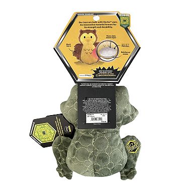 Bite Force Durable Plush Frog Dog Toy
