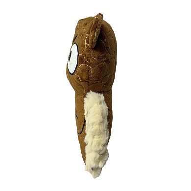 Bite Force Durable Plush Squirrel Dog Toy
