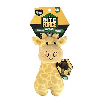 Bite Force Durable Plush Giraffe Dog Toy