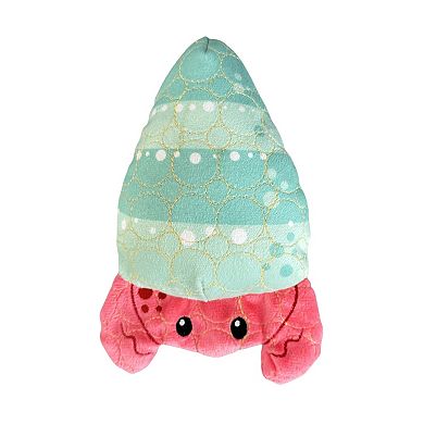 Bite Force Durable Plush Hermit Crab Dog Toy