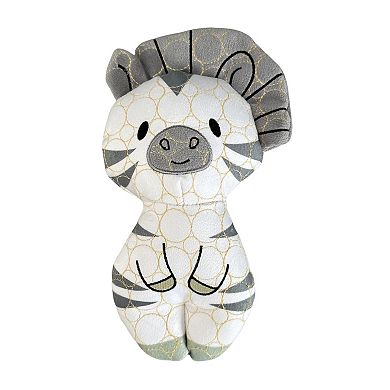 Bite Force Durable Plush Zebra Dog Toy