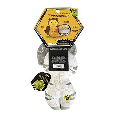Bite Force Durable Plush Zebra Dog Toy
