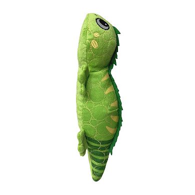 Bite Force Durable Plush Iguana Dog Toy