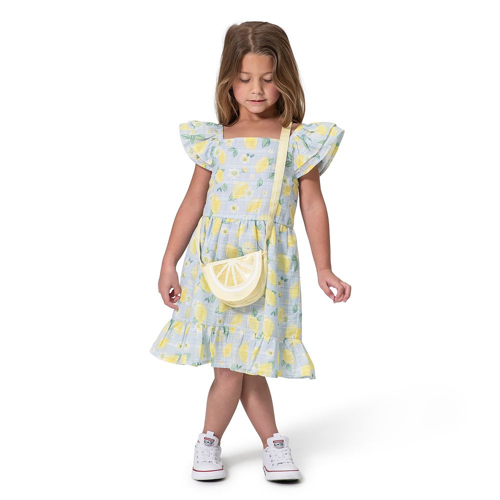 Toddler & Girls 4-6 Draper James 2-pc. Lemon Print Dress and