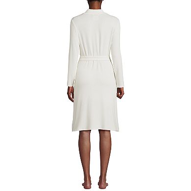 Women's Lands' End Cozy Faux Cashmere Robe