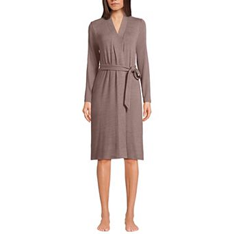 Women's Lands' End Cozy Faux Cashmere Robe