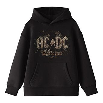Boys 8-20 AC/DC Logo Boombox Graphic Hoodie