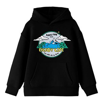 Boys 8-20 Sesame Street Cookie Monster Graphic Hoodie
