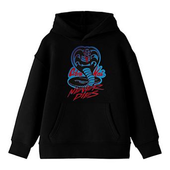 Boys 8-20 Cobra Kai Never Dies Graphic Hoodie