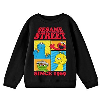 Boys 8-20 Sesame Street Since 1969 Long Sleeve Graphic Tee