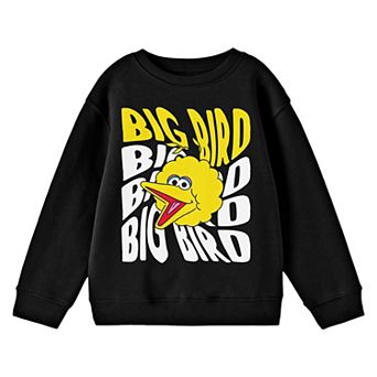 Boys 8-20 Sesame Street Big Bird Face Long Sleeve Graphic Tee