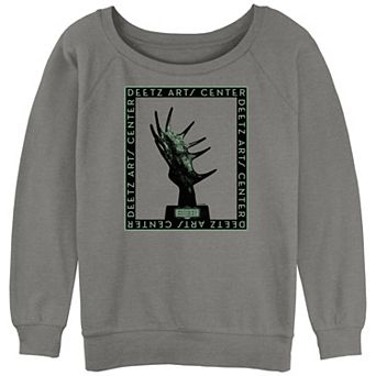 Juniors' Beetlejuice 2 Deetz Art Center Graphic Pullover