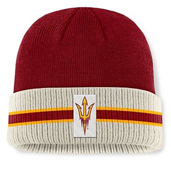 Men's Top of the World Maroon Arizona State Sun Devils Silas Cuffed Knit Hat
