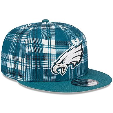 Men's New Era Midnight Green Philadelphia Eagles 2024 Sideline Statement 9FIFTY Snapback Hat