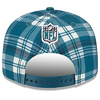 Men's New Era Midnight Green Philadelphia Eagles 2024 Sideline Statement 9FIFTY Snapback Hat
