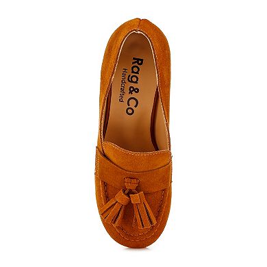 Rag & Co Aloha Women's Suede Loafers