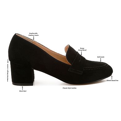 Rag & Co Astra Women's Suede Loafers