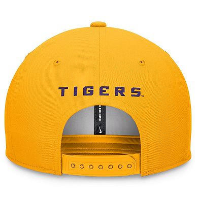 Men's Nike Gold LSU Tigers On-Field Pro Bill Snapback Hat