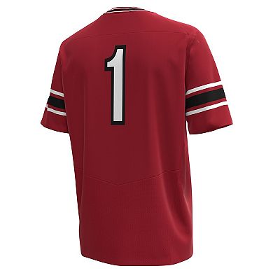 Men's Under Armour #1 Garnet South Carolina Gamecocks Replica Football Jersey