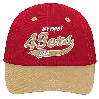 Infant Scarlet/Gold San Francisco 49ers My First Tail Sweep Slouch Flex Hat