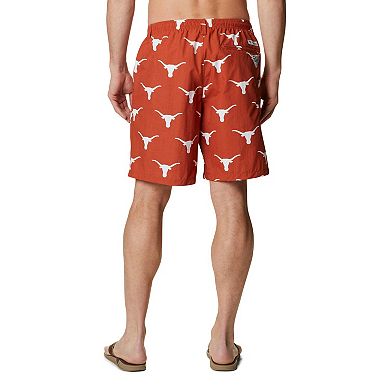 Men's Columbia Texas Orange Texas Longhorns Backcast III Printed Short