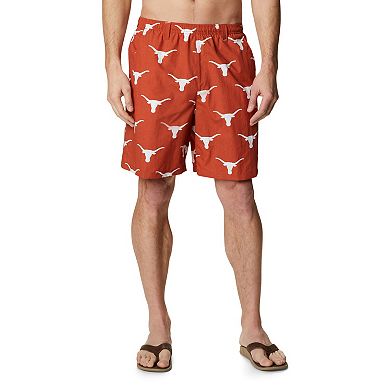 Men's Columbia Texas Orange Texas Longhorns Backcast III Printed Short