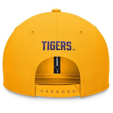 Men's Nike Gold LSU Tigers Primetime Pro Snapback Hat