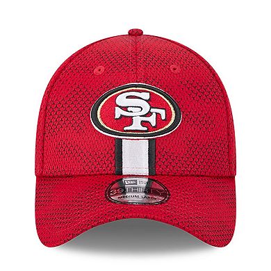 Men's New Era Scarlet San Francisco 49ers 2024 Sideline 39THIRTY Flex Hat