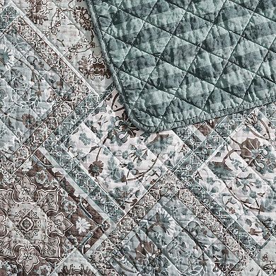 Stone Cottage Arell Blue Quilt Set