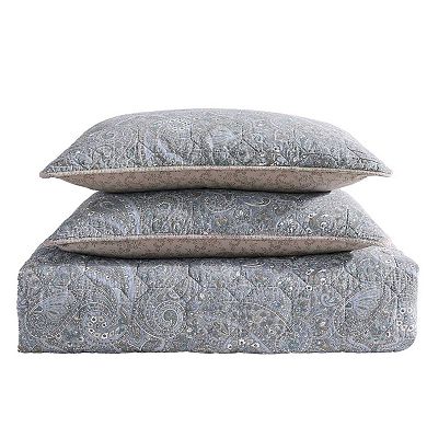 Stone Cottage Emilia Blue Quilt Set