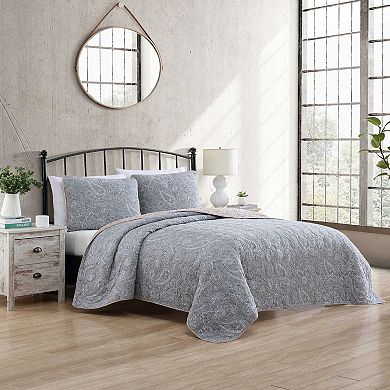 Stone Cottage Emilia Blue Quilt Set