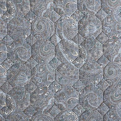 Stone Cottage Emilia Blue Quilt Set