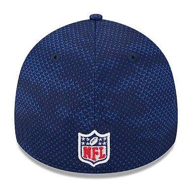 Men's New Era Navy Tennessee Titans 2024 Sideline 39THIRTY Flex Hat