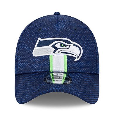 Men's New Era College Navy Seattle Seahawks 2024 Sideline 39THIRTY Flex Hat